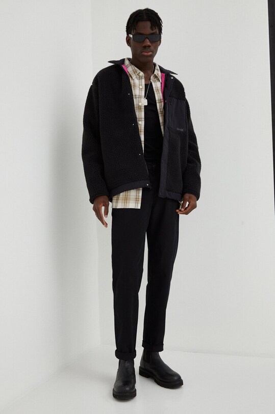 Levi's koszula bawełniana A5772.0004 beżowy AW23