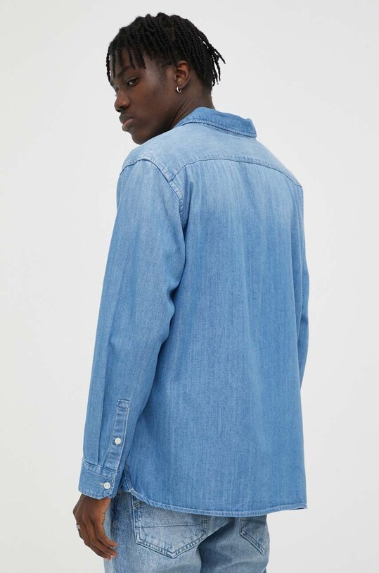 Levi's camasa jeans albastru 19573.0212