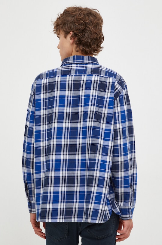 Odzież Levi's koszula bawełniana 19587.0256 granatowy