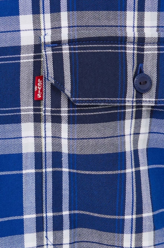 Levi's koszula bawełniana 19587.0256 granatowy