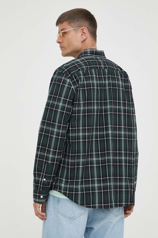 Ρούχα Βαμβακερό πουκάμισο Levi's 85746.0132 πράσινο