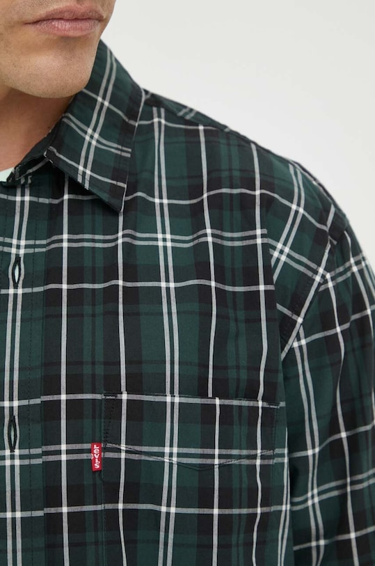 Levi's koszula bawełniana 85746.0132 zielony