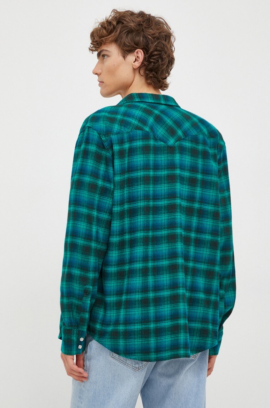 Odzież Levi's koszula bawełniana 85744.0062 zielony