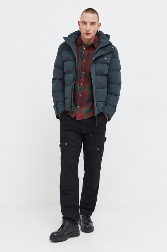 Billabong koszula bawełniana ABYWT00247 bordowy AW23