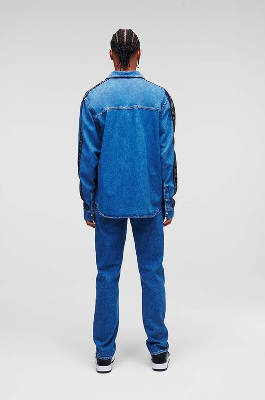 Oblečenie Rifľová košeľa Karl Lagerfeld Jeans 235D1600 modrá