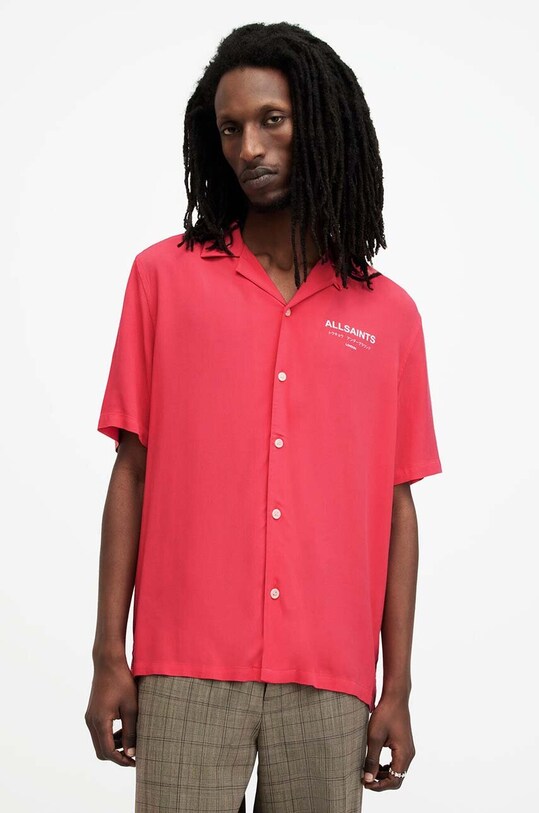 Сорочка AllSaints помаранчевий MS209Y