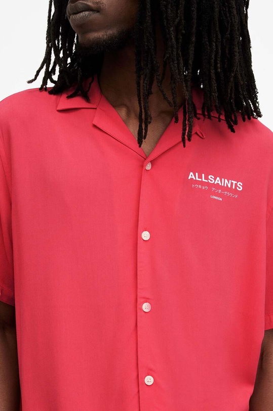 Сорочка AllSaints MS209Y помаранчевий SS24