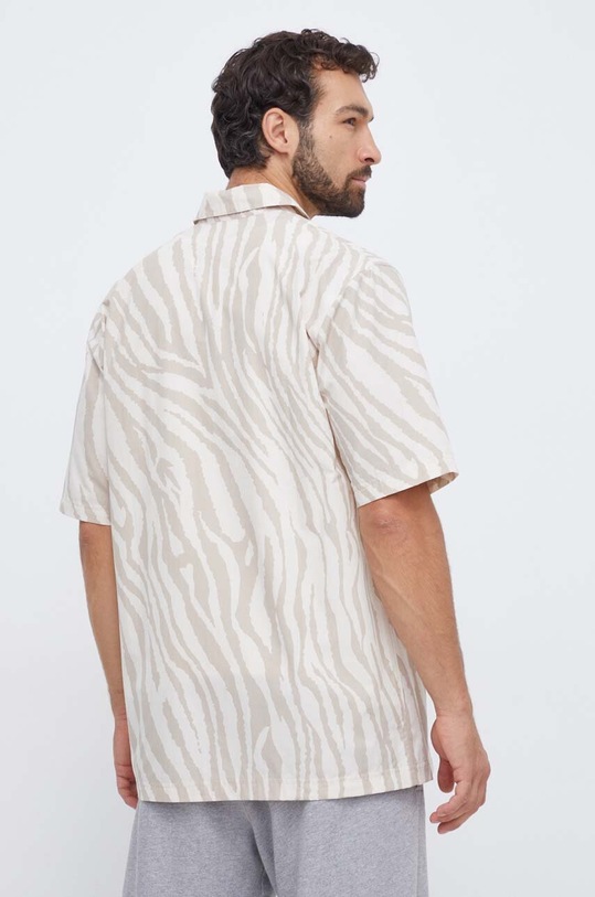adidas Originals camasa din bumbac bej IL5198