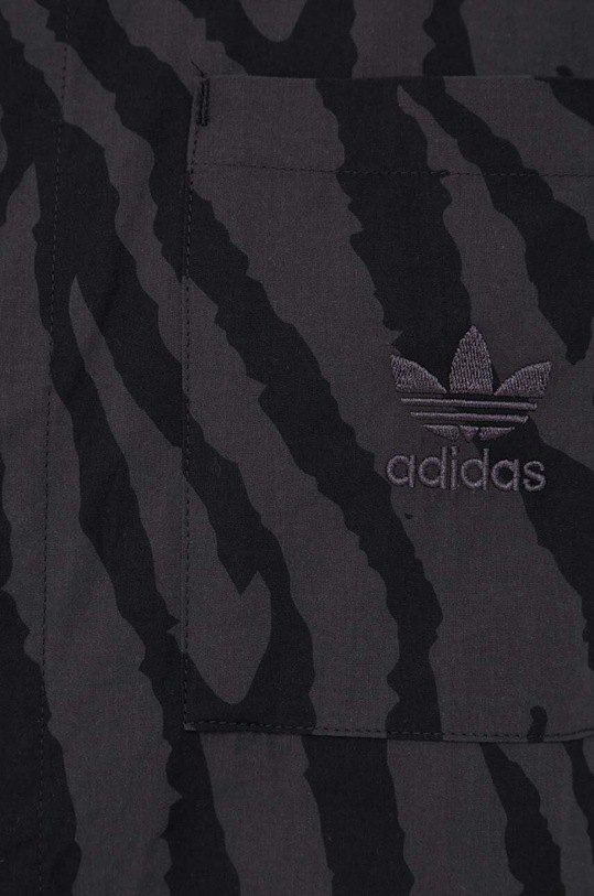 adidas Originals camasa din bumbac II8182 negru AW23