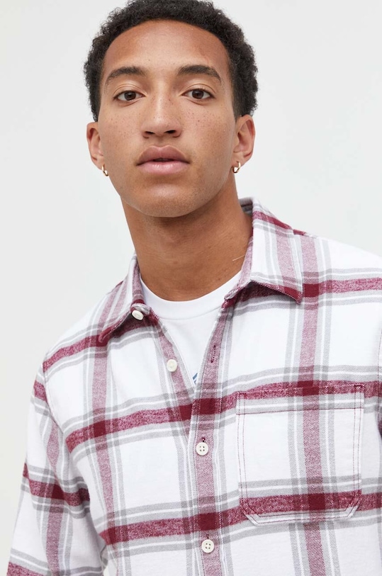 Hollister Co. koszula bawełniana KI325.3044.108 biały