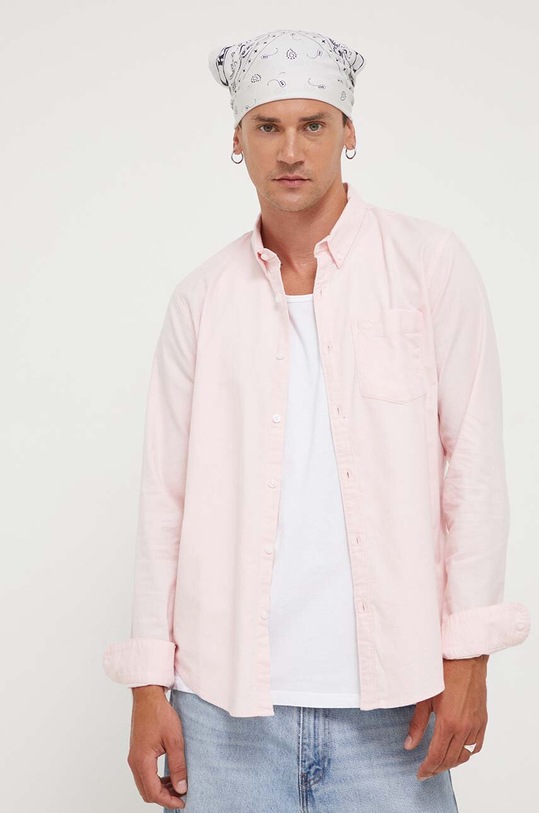 Odzież Hollister Co. koszula KI325.3101.600 różowy