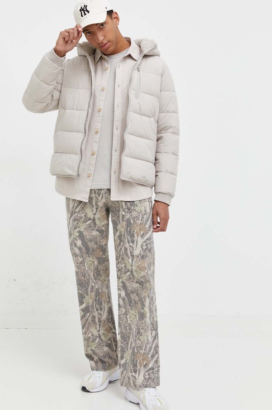 Abercrombie & Fitch koszula bawełniana KI125.3118.178 beżowy AW23