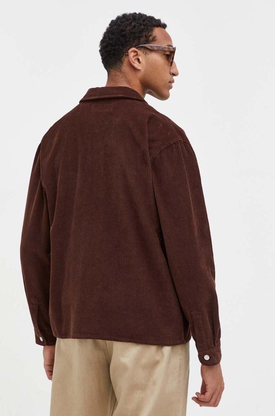 Odzież Abercrombie & Fitch koszula sztruksowa KI125.3121.420 brązowy