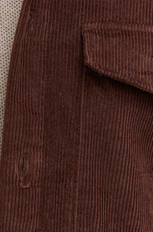 Abercrombie & Fitch koszula sztruksowa KI125.3121.420 brązowy