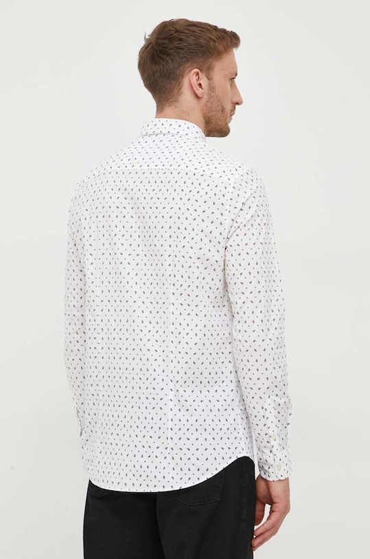 Ρούχα Πουκάμισο Guess M3BH55.W8BX1 λευκό