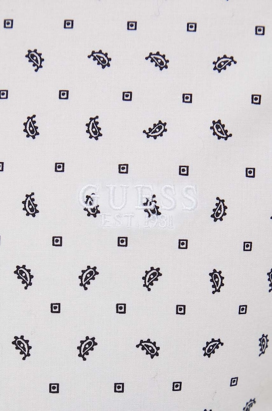 Πουκάμισο Guess M3BH55.W8BX1 λευκό