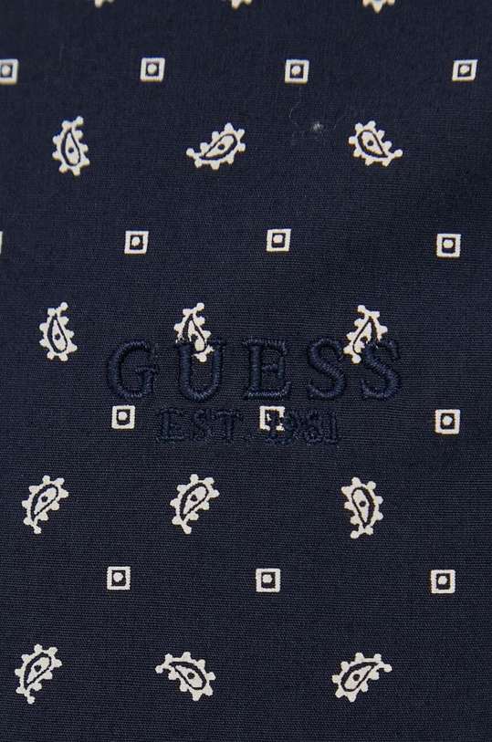 Πουκάμισο Guess σκούρο μπλε M3BH55.W8BX1