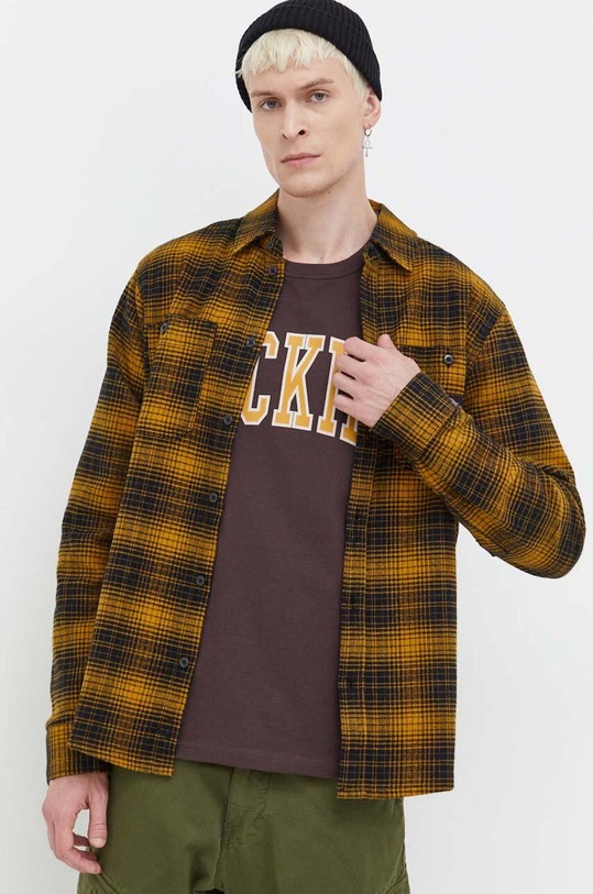 Dickies koszula bawełniana żółty DK0A4XGTF991