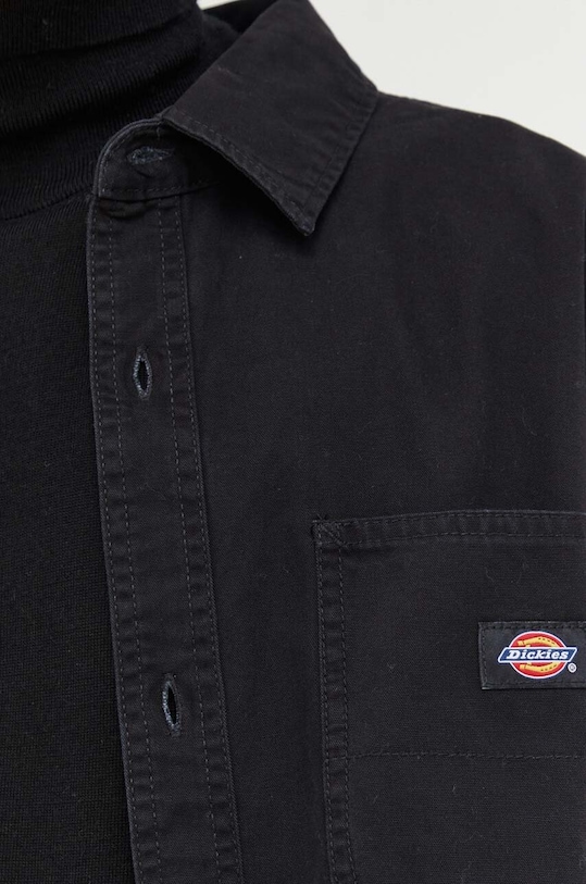 Dickies koszula bawełniana DK0A4Y27C401 czarny AW24