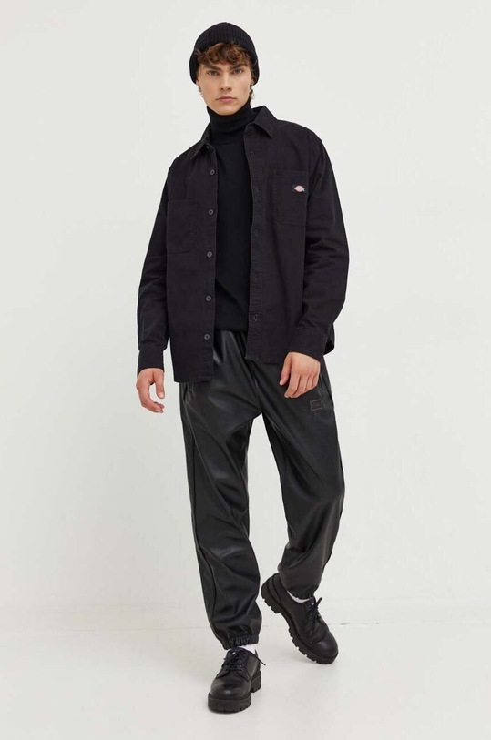 Odzież Dickies koszula bawełniana DK0A4Y27C401 czarny