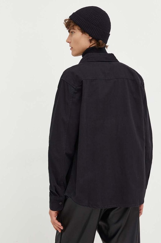 Dickies koszula bawełniana czarny DK0A4Y27C401