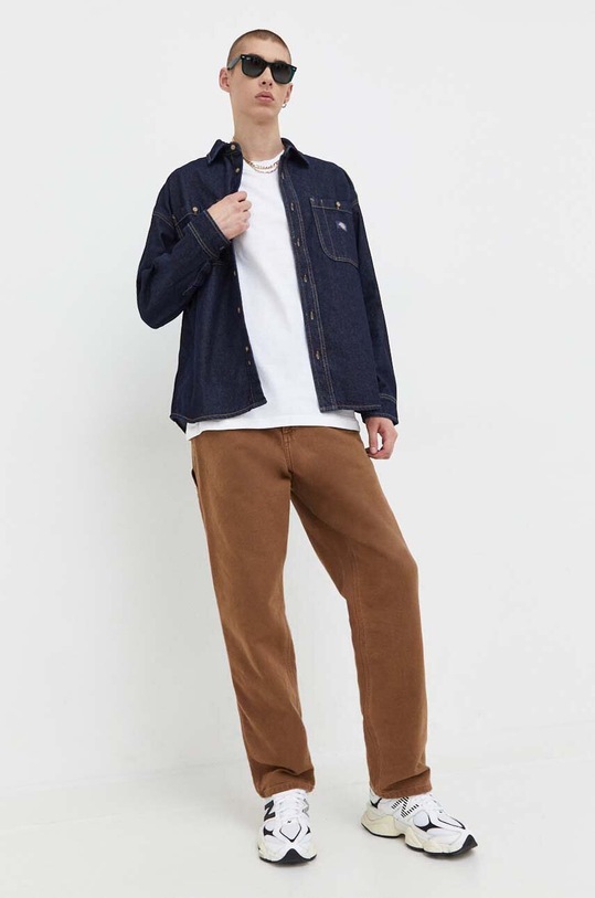 Dickies koszula jeansowa DK0A4YF5RIN1 granatowy AW23