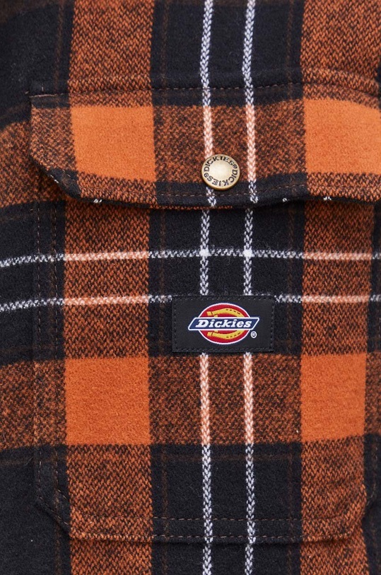 Dickies koszula bawełniana DK0A4XGUD711 brązowy