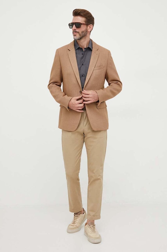 Liu Jo koszula M223P201MILANOPOINT szary AW23