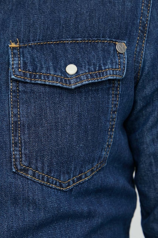 Pepe Jeans koszula jeansowa PM307509XV9.000 granatowy AW23