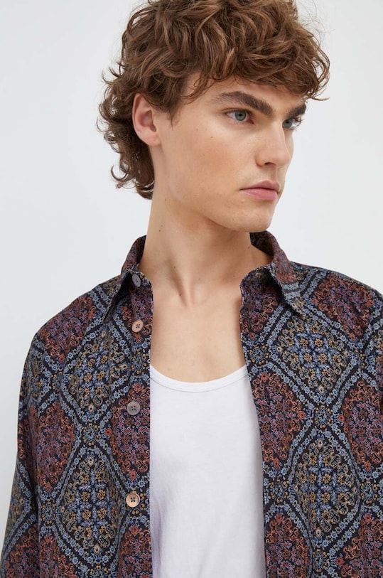 PS Paul Smith camasa din bumbac M2R.765X.L21926 negru
