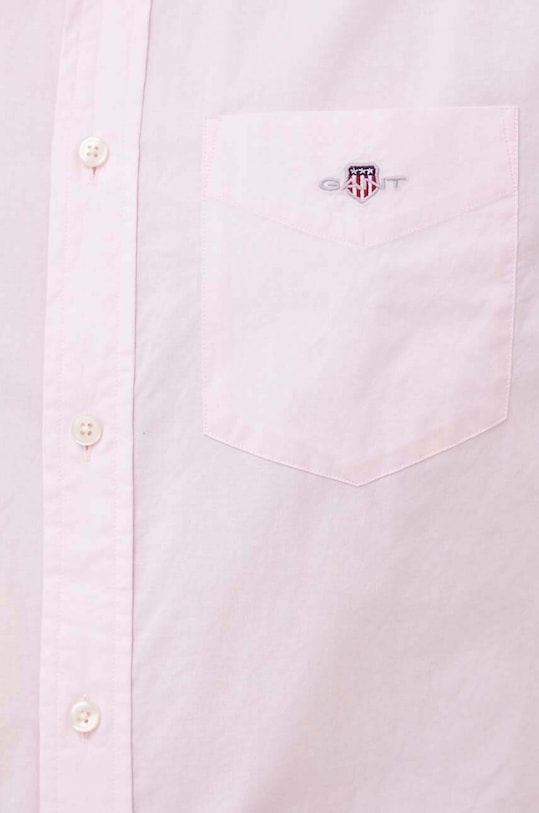 Bavlnená košeľa Gant 3000100 ružová AW25