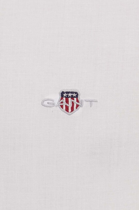 Хлопковая рубашка Gant 3000102 белый