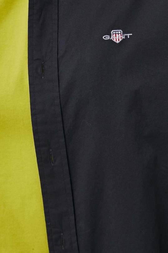 Gant koszula bawełniana 3000102 czarny SS25