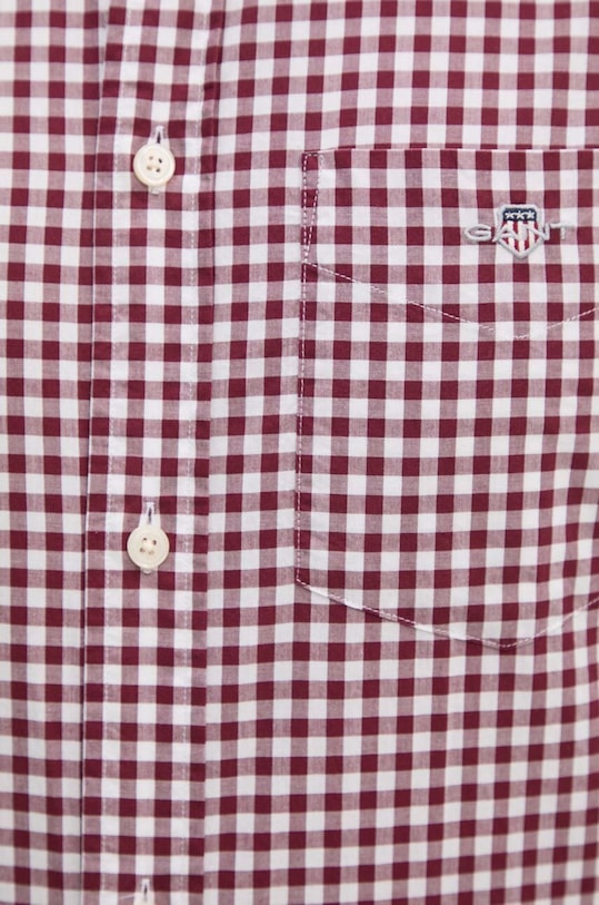 Gant camasa din bumbac 3000120 burgundia