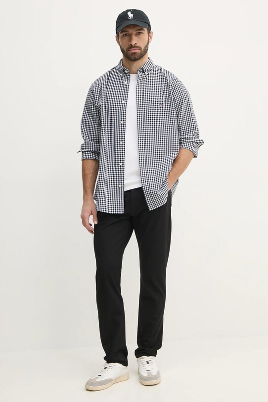 Gant camasa din bumbac 3000120 negru NC24