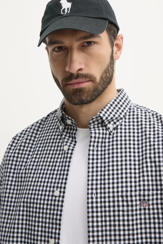 Gant camasa din bumbac negru 3000120