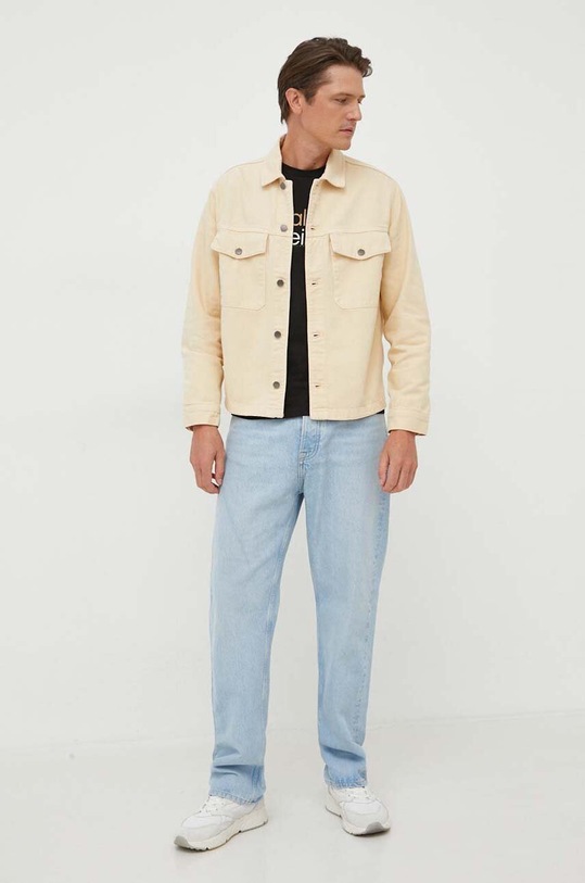 United Colors of Benetton farmering 5UYYUQ02E.1J4 bézs AW23