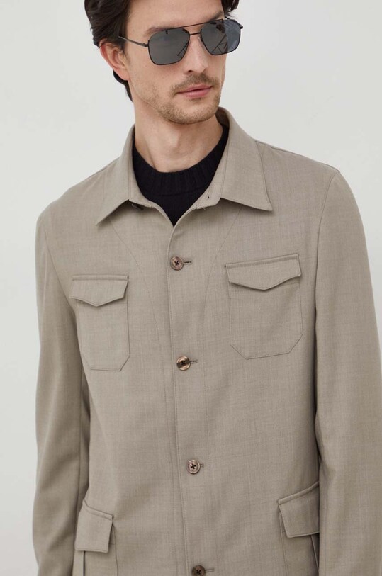 Michael Kors camasa de lana MK0BL01030 bej