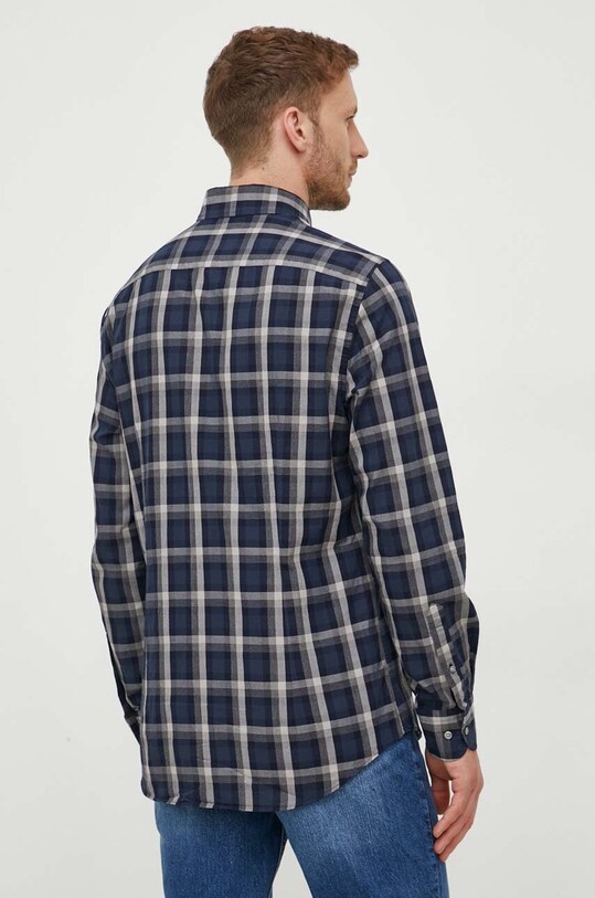 Tommy Hilfiger koszula bawełniana granatowy MW0MW32899
