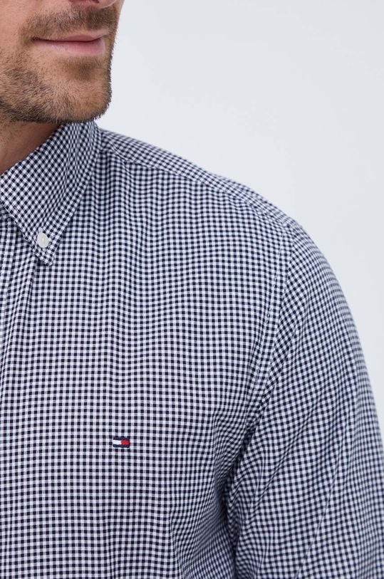 Tommy Hilfiger koszula bawełniana MW0MW32837 czarny