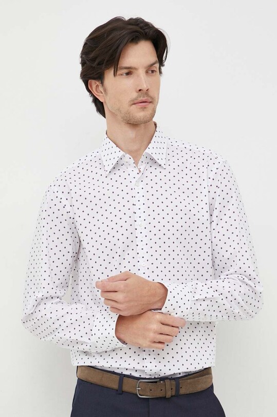 BOSS koszula wzorzyste biały 50502812