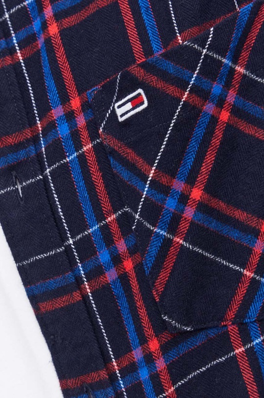 Tommy Jeans koszula bawełniana DM0DM17253 granatowy