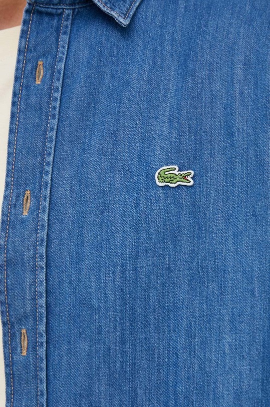 Джинсовая рубашка Lacoste CH0197 голубой