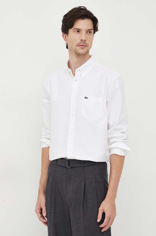 Košile Lacoste CH1911 bílá SS24