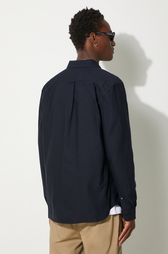 Clothing Lacoste cotton shirt CH1911 navy