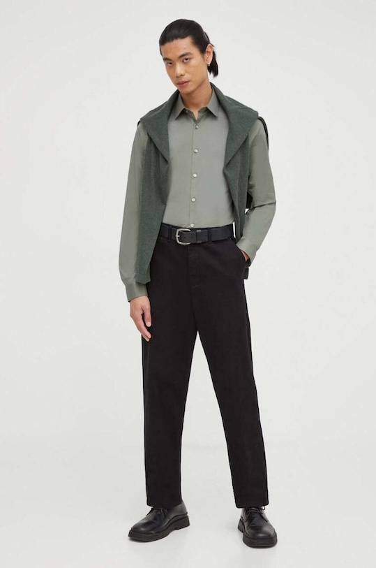 Tiger Of Sweden camasa T68997037 verde AW23