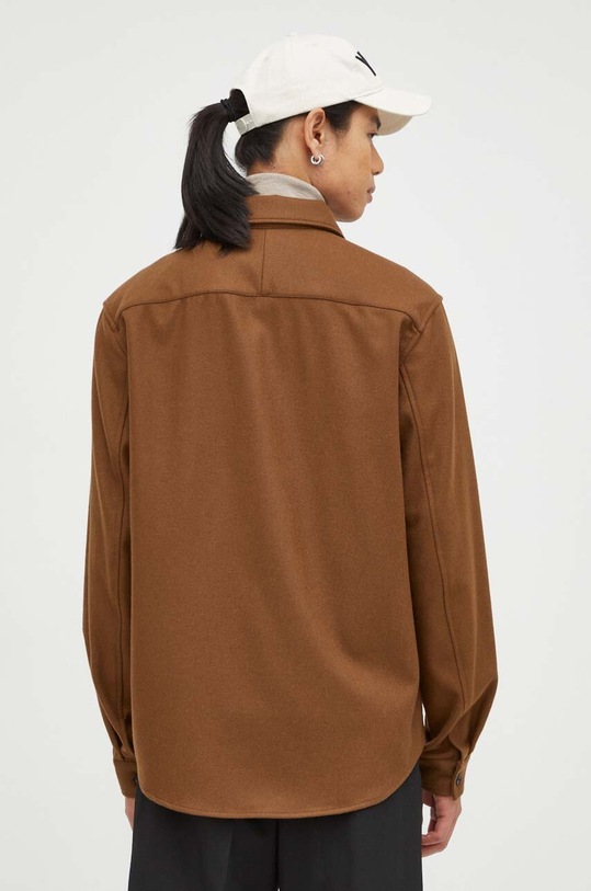 Oblečení Vlněná košile Tiger Of Sweden T71914001 hnědá
