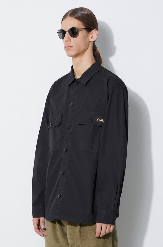 Stan Ray koszula bawełniana CPO SHIRT czarny AW2311149