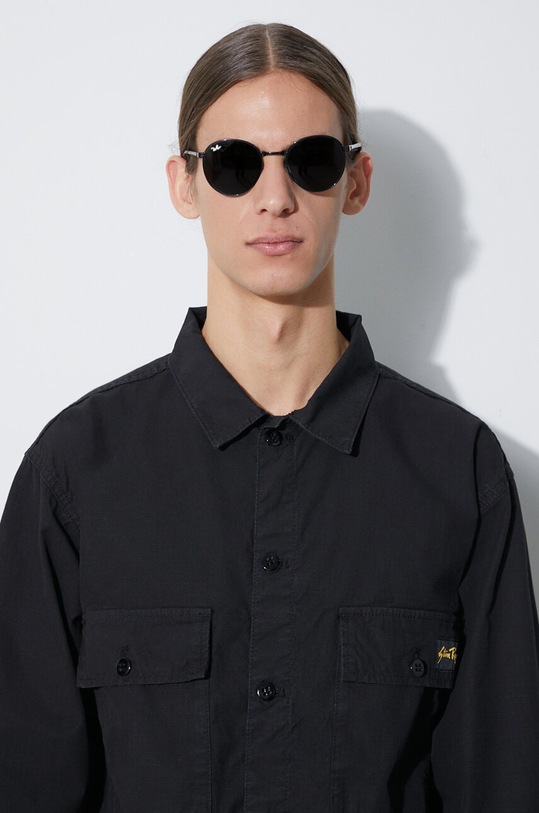 Stan Ray koszula bawełniana CPO SHIRT AW2311149 czarny