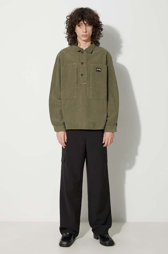 Πουκάμισο κοτλέ Stan Ray PAINTERS SHIRT AW2311314 πράσινο AW23